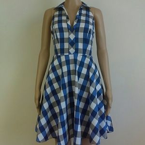 COPY - NWOT Guess Gingham Halter Dress